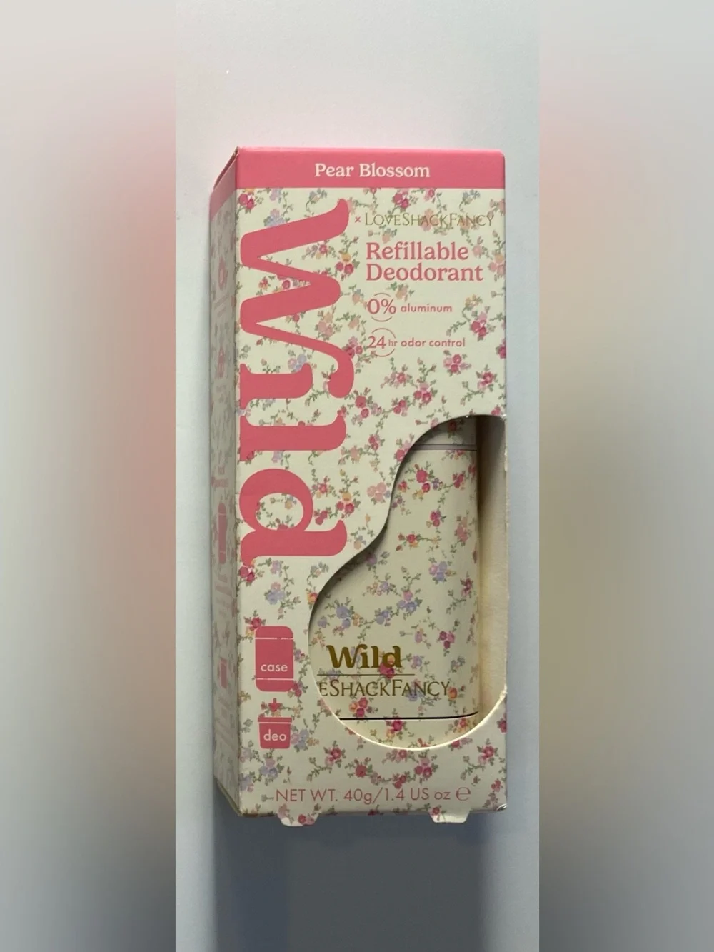 💗 LoveShackFancy x Target Sunrise Patchwork Refillable Deodorant- Pear Blossom 💗